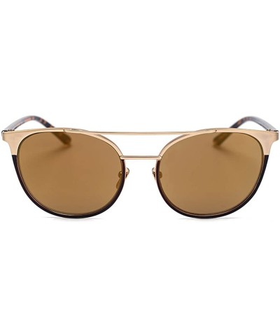 Aviator Women's Metal Fashion Cateye Aviators retro mirror lens Sunglasses - C0188NU54Z4 $10.87