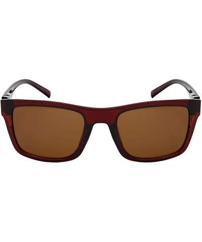 Sport Vintage Men Square Polarized Sunglasses for Women Fishing Sunglass 541104-P - CI18M9MT9HK $29.74