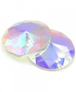 Aviator Kaleidoscope Steampunk Rave Glasses Goggles with Rainbow Crystal Glass Lens - Blue-purple - C518GLQX624 $14.17