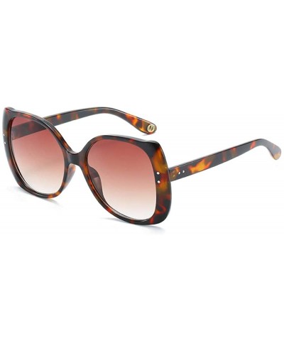 Aviator Exquisite Sunglasses Fashion Wild Ladies Sunglasses Trend Sunglasses - CQ18X98H032 $36.72