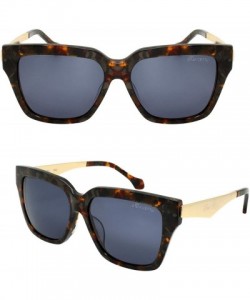 Oval Retro Inspired Handmade Acetate Square Sunglasses with Quality UV CR39 Lens Gift Pakcage Included - C518RIH69H6 $79.31