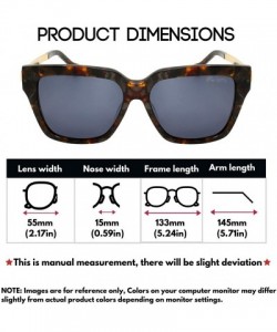 Oval Retro Inspired Handmade Acetate Square Sunglasses with Quality UV CR39 Lens Gift Pakcage Included - C518RIH69H6 $79.31