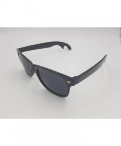 Wayfarer Bottle Opener Sunglasses - Black - CN187CXCKR8 $25.00