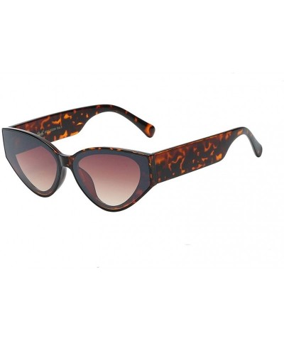 Round Western Fashion Round Sunglasses. - Cheetah Brown - CO190RYH798 $25.10