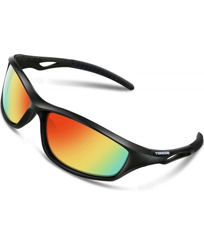 Goggle Polarized Sports Sunglasses for Men Women Cycling Running Driving Fishing Golf Baseball Glasses EMS-TR90 Frame - CF18E...