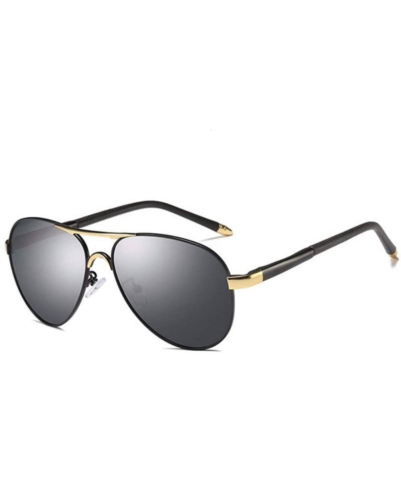 Aviator Men's sunglasses- sunglasses- sunglasses- polarizing glasses - C - C118QQ2CZ4L $39.01
