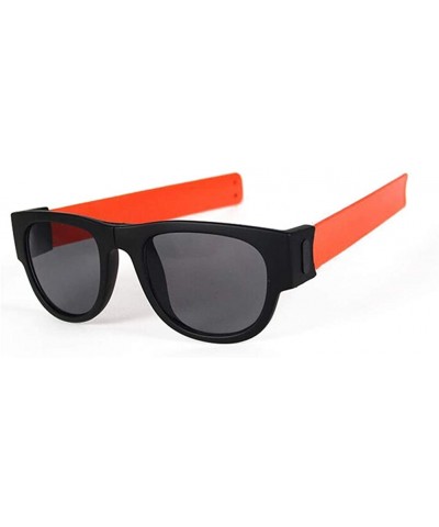 Sport Folding Wristband Sunglasses Slappable Bracelet - C1 - CR199OSMCAZ $18.73