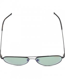 Sport 2014T/S Sunglasses CA2014TS-07ZJ-MT-5614 - Black/Green Frame- Green Mirror Lenses- Lens - CU18SAUA0XK $70.93