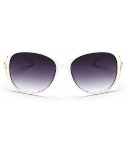 Sport Sunglasses for Men Women UV Protection Eyewear Driving Golf Fishing Sports UV400 Sunglasses - White - CU18W8XUUST $16.20