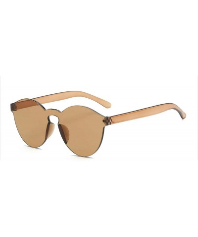 Goggle New Fashion RimlVintage Round Mirror Sunglasses Women Luxury Brand Design Sun Glasses Men/women - C2 - C9197Y7X9XU $28.86