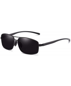 Aviator Polarizing sunglasses Metal polarizing sunglasses - A - CS18Q6ZOI6D $36.54