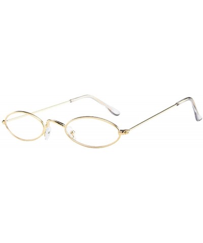Oversized Retro Oval Designer Glasses Fashion Eyewear UV Protection Eye Glasses Vogue Sunglasses for Women - B - C818U83NNMH ...