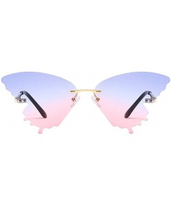 Butterfly Summer Butterfly Sunglasses Gradient Butterfly Shape Frame - C - CO190MAHS6R $10.75