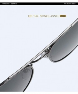 Goggle 2020 Classic Polarized Aviator Sunglasses for Women and Men Metal Frame Pilot Style - Grey - CK194OSHRQM $8.27