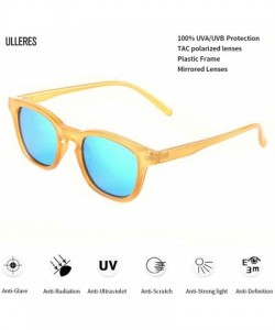 Wrap Kids Sunglasses- Retro 80s Polarized Sunglasses for Children Boys and Girls - Caramel - CZ1857DU6RS $19.93