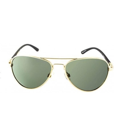 Aviator Men's Polarized Gally Sunglasses Aviator Wire Frame 100% UAV - CG18XDDRREC $22.76