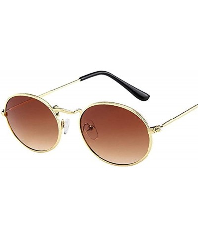 Round Polarized Sunglasses Fashion Protection - 6 - CL18SY2ISZK $7.52