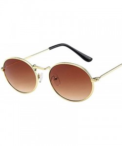 Round Polarized Sunglasses Fashion Protection - 6 - CL18SY2ISZK $7.52