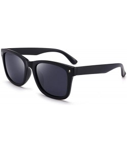 Aviator 2019 Vintage Classic Polarized Sunglasses Men Driving Eyewear High SandGray - Blue - CR18Y3OIQGG $8.39