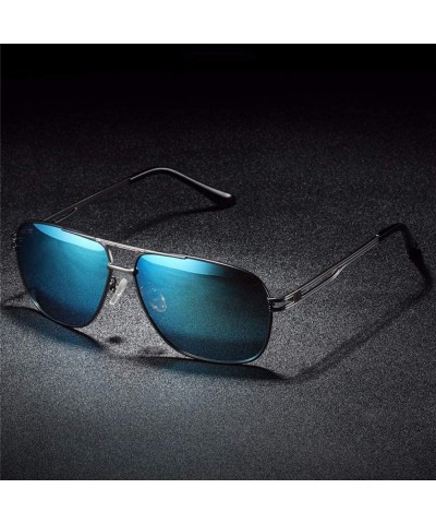 Aviator Sunglasses Men's sunglasses Driver's glasses Driving glasses Polarizing Sunglasses - B - C518Q9EN5G5 $33.43