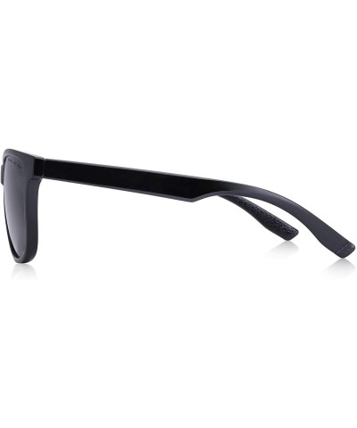 Sport Women Polarized Sunglasses For Driving Outdoor Sports Tr90 Men Polarized Retro Sunglasses for Men - Black - CI18W4RNYZ6...