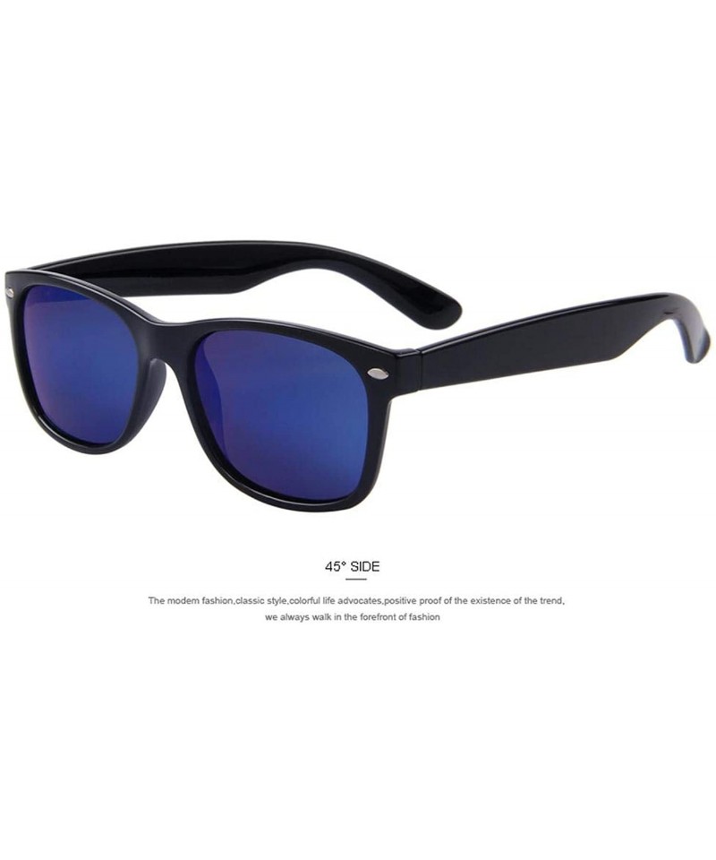 Oval Men Polarized Sunglasses Classic Retro Rivet Shades Brand Designer Sun Glasses UV400 S683 - C02 - C9197A23ULS $32.86