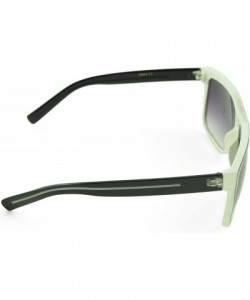 Oversized Unisex Modern Bold Fashion UV Lens Sunglasses in Assorted Colors - White - CQ129KC0NBL $6.63