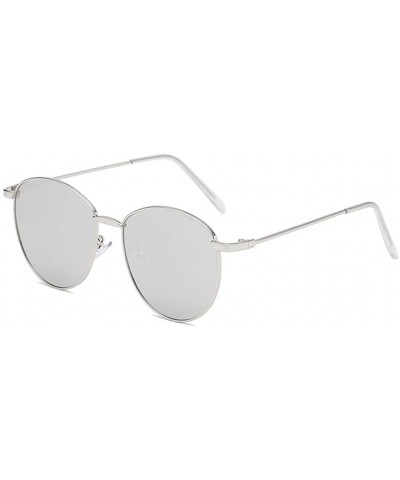 Rimless Frame Semi Rimless Sunglasses Women Men Retro Sun Glasses (Style F) - CW196ICKS4S $11.94