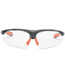 Oversized Unisex Cycling Glasses Windproof Sand Sunglasses Outdoor Protective Glasses - White - CP190G6QK39 $16.97