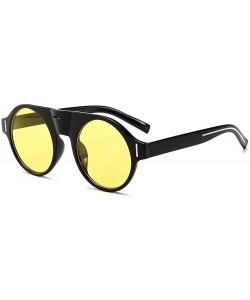 Goggle Fashion Sunglasses Fashion Street Snap Sunglasses Female Personality Polychromatic Toad Mirror - CG18TMRM6NT $7.30