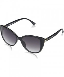 Cat Eye Women's 1037SP Cat-Eye Sunglasses with Rhinestone Crystal Accent & 100% UV Protection - 55 mm - Black - C5193YYR7A5 $...