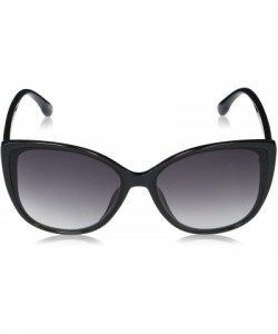 Cat Eye Women's 1037SP Cat-Eye Sunglasses with Rhinestone Crystal Accent & 100% UV Protection - 55 mm - Black - C5193YYR7A5 $...