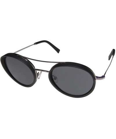 Aviator Icaro Womens/Ladies Aviator Full-rim 100% UVA & UVB Lenses Sunglasses/Sun Glasses - Silver / Black - CV193Q8Y9UN $107.89