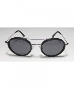Aviator Icaro Womens/Ladies Aviator Full-rim 100% UVA & UVB Lenses Sunglasses/Sun Glasses - Silver / Black - CV193Q8Y9UN $101.23