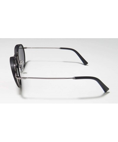 Aviator Icaro Womens/Ladies Aviator Full-rim 100% UVA & UVB Lenses Sunglasses/Sun Glasses - Silver / Black - CV193Q8Y9UN $101.23