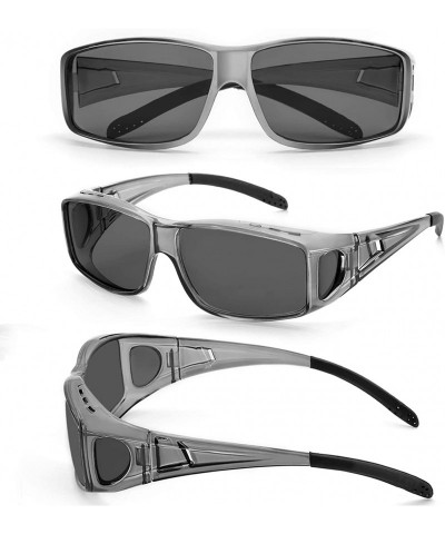 Square Deilaly Glasses Sunglasses Polarized Protection - CP1968639K8 $17.22