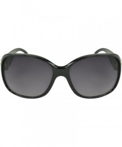 Shield Jorden Rhinestone Shield Fashion Sunglasses - Black-silver - CM11KZJ2EVV $9.75