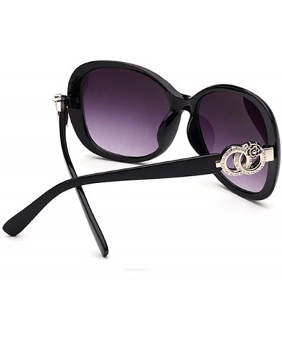 Goggle Fashion UV Protection Glasses Travel Goggles Outdoor Sunglasses Sunglasses - Black - CH19999H96E $17.82