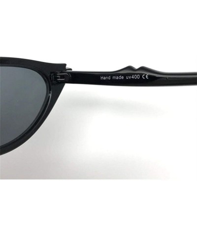 Aviator Cat Eye Sunglasses Women Vintage Brand Designer Fashion Sun C3Yellow As Picture - C5red - CU18YKU24LI $7.48