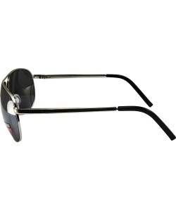 Aviator Aviator A Sunglasses Silver Frames with Flash Mirror Lens - CF12N420AR6 $19.55