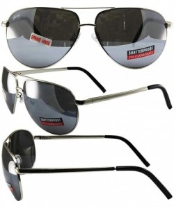 Aviator Aviator A Sunglasses Silver Frames with Flash Mirror Lens - CF12N420AR6 $19.55