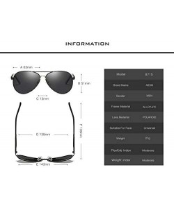 Round Sunglasses Polarized Lens Wellington Sunglasses Pouch & Cross Set Unisex Sunglasses MDYHJDHHX - Silver - CH18X5KUODI $2...