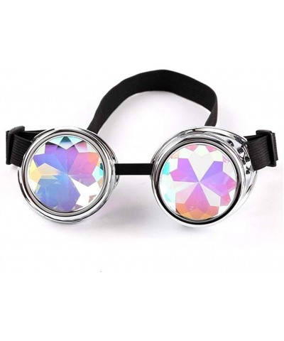Round Round Steampunk Kaleidoscope Glasses for Women Steam Punk Sunglasses - C2 - C9190DGWW9H $14.28