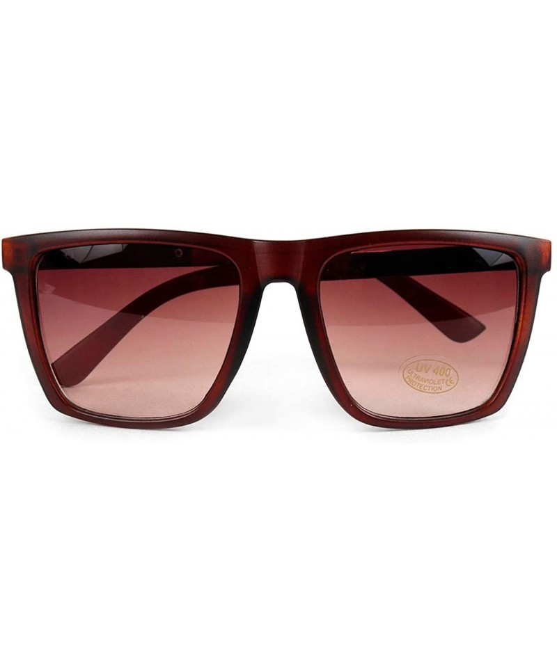 Rectangular Men's Vintage UV Protection Sunglasses - Retro Square & Rectangle Styles + Driving Sunglasses for Men - C1194ZT3H...
