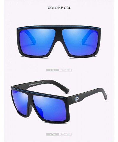 Aviator Polarized Sunglasses Men Driving Shades Male NO1 Polarized 818 - No4 - CK18Y3O6EMG $27.41