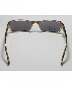 Rectangular A3032 Mens/Womens Designer Full-rim 100% UVA & UVB Lenses Sunglasses/Sun Glasses - Brown Pattern / Light Yellow -...