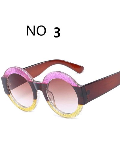 Oversized 2019new Sunglasses Women Female Brand Designer Luxurious Oversized Retro NO2 - No3 - CI18YZU8H95 $17.33