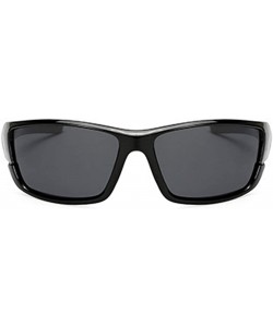 Oversized Polarised Sunglasses Protection Cycling Running - Color 2 - C018TQTU4KD $18.26