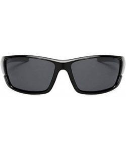 Oversized Polarised Sunglasses Protection Cycling Running - Color 2 - C018TQTU4KD $9.87