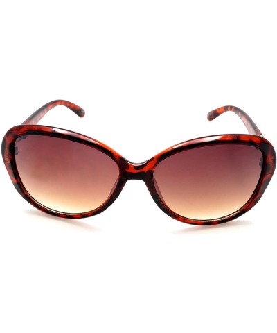 Butterfly Women's Fashion Classic Butterfly Sunglasses - Jackie O Do The Mambo - Tortoise Shell - CM11XVRSG11 $10.79